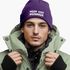 Herren Beanie mit Patch Strickmütze mit it Spruch Herr der Hühner lustig Geschenk für Hühnerbauer Hühnerhaltung Geflügelhof Moonworks®preview