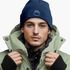 Herren Beanie mit Patch Strickmütze mit Spruch Aufdruck Fahrrad Smile Lustig Mütze Männer Moonworks®preview