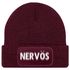 Herren Beanie mit Patch Strickmütze mit Spruch Aufdruck Lustig Nervös Mütze Männer Geschenk Moonworks®preview