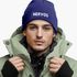 Herren Beanie mit Patch Strickmütze mit Spruch Aufdruck Lustig Nervös Mütze Männer Geschenk Moonworks®preview