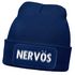 Herren Beanie mit Patch Strickmütze mit Spruch Aufdruck Lustig Nervös Mütze Männer Geschenk Moonworks®preview
