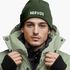 Herren Beanie mit Patch Strickmütze mit Spruch Aufdruck Lustig Nervös Mütze Männer Geschenk Moonworks®preview