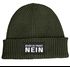 Herren Beanie mit Patch Strickmütze mit Spruch Bevor du fragst - Nein Aufdruck Lustig Mütze Männer Moonworks®preview