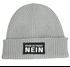 Herren Beanie mit Patch Strickmütze mit Spruch Bevor du fragst - Nein Aufdruck Lustig Mütze Männer Moonworks®preview