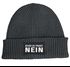 Herren Beanie mit Patch Strickmütze mit Spruch Bevor du fragst - Nein Aufdruck Lustig Mütze Männer Moonworks®preview