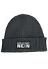 Herren Beanie mit Patch Strickmütze mit Spruch Bevor du fragst - Nein Aufdruck Lustig Mütze Männer Moonworks®preview