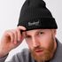 Herren Beanie mit Patch Strickmütze mit Spruch Bierkind lustiges Outfit für das Oktoberfest Männer Moonworks®preview