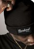 Herren Beanie mit Patch Strickmütze mit Spruch Bierkind lustiges Outfit für das Oktoberfest Männer Moonworks®preview