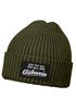 Herren Beanie mit Patch Strickmütze mit Spruch Der tut nix, der will nur Glühwein Aufdruck Lustig Mütze Männer Moonworks®preview