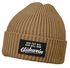 Herren Beanie mit Patch Strickmütze mit Spruch Der tut nix, der will nur Glühwein Aufdruck Lustig Mütze Männer Moonworks®preview