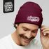 Herren Beanie mit Patch Strickmütze mit Spruch Dorfkind Aufdruck Lustig Mütze Männer Moonworks®preview