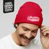 Herren Beanie mit Patch Strickmütze mit Spruch Dorfkind Aufdruck Lustig Mütze Männer Moonworks®preview