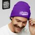 Herren Beanie mit Patch Strickmütze mit Spruch Dorfkind Aufdruck Lustig Mütze Männer Moonworks®preview