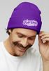 Herren Beanie mit Patch Strickmütze mit Spruch Dorfkind Aufdruck Lustig Mütze Männer Moonworks®preview