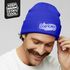 Herren Beanie mit Patch Strickmütze mit Spruch Dorfkind Aufdruck Lustig Mütze Männer Moonworks®preview