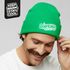 Herren Beanie mit Patch Strickmütze mit Spruch Dorfkind Aufdruck Lustig Mütze Männer Moonworks®preview