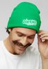 Herren Beanie mit Patch Strickmütze mit Spruch Dorfkind Aufdruck Lustig Mütze Männer Moonworks®preview