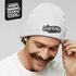 Herren Beanie mit Patch Strickmütze mit Spruch Dorfkind Aufdruck Lustig Mütze Männer Moonworks®preview