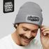Herren Beanie mit Patch Strickmütze mit Spruch Dorfkind Aufdruck Lustig Mütze Männer Moonworks®preview