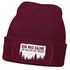 Herren Beanie mit Patch Strickmütze mit Spruch Ich mag Bäume Aufdruck Schwarzer Humor Lustig Mütze Männer Moonworks®preview