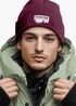Herren Beanie mit Patch Strickmütze mit Spruch Ich mag Bäume Aufdruck Schwarzer Humor Lustig Mütze Männer Moonworks®preview