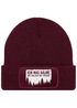 Herren Beanie mit Patch Strickmütze mit Spruch Ich mag Bäume Aufdruck Schwarzer Humor Lustig Mütze Männer Moonworks®preview