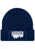 Herren Beanie mit Patch Strickmütze mit Spruch Ich mag Bäume Aufdruck Schwarzer Humor Lustig Mütze Männer Moonworks®preview