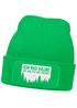 Herren Beanie mit Patch Strickmütze mit Spruch Ich mag Bäume Aufdruck Schwarzer Humor Lustig Mütze Männer Moonworks®preview