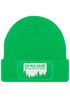 Herren Beanie mit Patch Strickmütze mit Spruch Ich mag Bäume Aufdruck Schwarzer Humor Lustig Mütze Männer Moonworks®preview