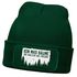 Herren Beanie mit Patch Strickmütze mit Spruch Ich mag Bäume Aufdruck Schwarzer Humor Lustig Mütze Männer Moonworks®preview