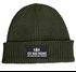 Herren Beanie mit Patch Strickmütze mit Spruch Ich mag Bäume -die halten die Fresse Aufdruck Lustig Mütze Männer Moonworks®preview