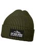 Herren Beanie mit Patch Strickmütze mit Spruch Ich mag Berge- die halten die Fresse Aufdruck Lustig Mütze Männer Moonworks®preview