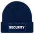 Herren Beanie mit Patch Strickmütze mit Spruch Security Party Accessoire Mütze Männer Lustig Moonworks®preview