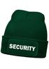 Herren Beanie mit Patch Strickmütze mit Spruch Security Party Accessoire Mütze Männer Lustig Moonworks®preview