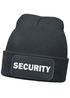 Herren Beanie mit Patch Strickmütze mit Spruch Security Party Accessoire Mütze Männer Lustig Moonworks®preview