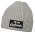 Herren Beanie mit Patch Strickmütze mit Spruch Team Glühwein Aufdruck Lustig Mütze Männer Moonworks®preview