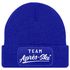 Herren Beanie mit Patch Strickmütze Skifahren Party Skiurlaub Spruch Aufdruck Lustig Mütze Männer Moonworks®preview