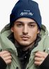 Herren Beanie mit Patch Strickmütze Skifahren Party Skiurlaub Spruch Aufdruck Lustig Mütze Männer Moonworks®preview