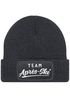 Herren Beanie mit Patch Strickmütze Skifahren Party Skiurlaub Spruch Aufdruck Lustig Mütze Männer Moonworks®preview