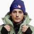 Herren Beanie mit Patch Strickmütze Spruch Major League Beerpong Design Aufdruck Lustig Mütze Männer Moonworks®preview