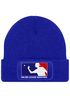 Herren Beanie mit Patch Strickmütze Spruch Major League Beerpong Design Aufdruck Lustig Mütze Männer Moonworks®preview