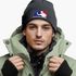 Herren Beanie mit Patch Strickmütze Spruch Major League Beerpong Design Aufdruck Lustig Mütze Männer Moonworks®preview