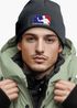 Herren Beanie mit Patch Strickmütze Spruch Major League Beerpong Design Aufdruck Lustig Mütze Männer Moonworks®preview