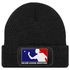Herren Beanie mit Patch Strickmütze Spruch Major League Beerpong Design Aufdruck Lustig Mütze Männer Moonworks®preview