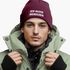Herren Beanie mit Patch Strickmütze Spruch Sarkasmus Statement Ich hasse Menschen Aufdruck Lustig Mütze Männer Moonworks®preview
