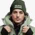 Herren Beanie mit Patch Strickmütze Spruch Sarkasmus Statement Ich hasse Menschen Aufdruck Lustig Mütze Männer Moonworks®preview