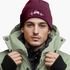 Herren Beanie mit Patch Strickmütze Traktor Herzschlag Aufdruck Landwirt Geschenk Bauer Mütze Männer Moonworks®preview