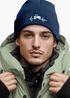 Herren Beanie mit Patch Strickmütze Traktor Herzschlag Aufdruck Landwirt Geschenk Bauer Mütze Männer Moonworks®preview