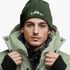 Herren Beanie mit Patch Strickmütze Traktor Herzschlag Aufdruck Landwirt Geschenk Bauer Mütze Männer Moonworks®preview