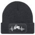 Herren Beanie mit Patch Strickmütze Traktor Herzschlag Aufdruck Landwirt Geschenk Bauer Mütze Männer Moonworks®preview
